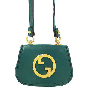 GUCCI Blondie Card Case Wallet Shoulder Pouch